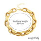 Simple Acrylic Chain Necklace Women